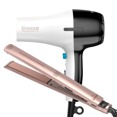 Combo GA.MA Elegance Keration y Secador Breeze